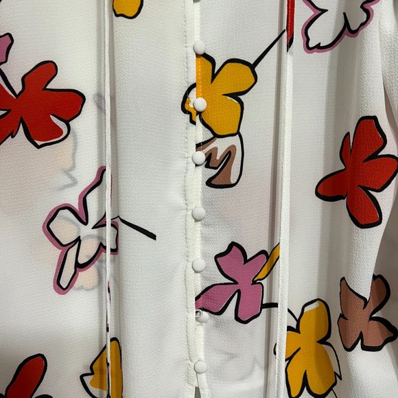 Ted Baker Thurso Floral Top Ted size 5 - Picture 9 of 16